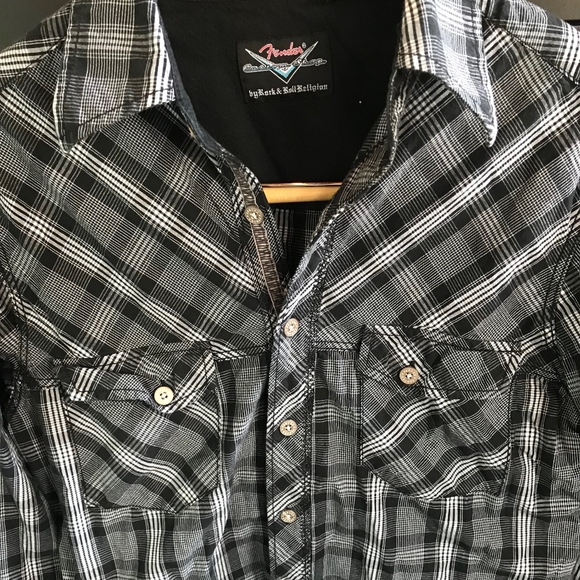 Fender Other - Fender Custom Shop Plaid Shirt